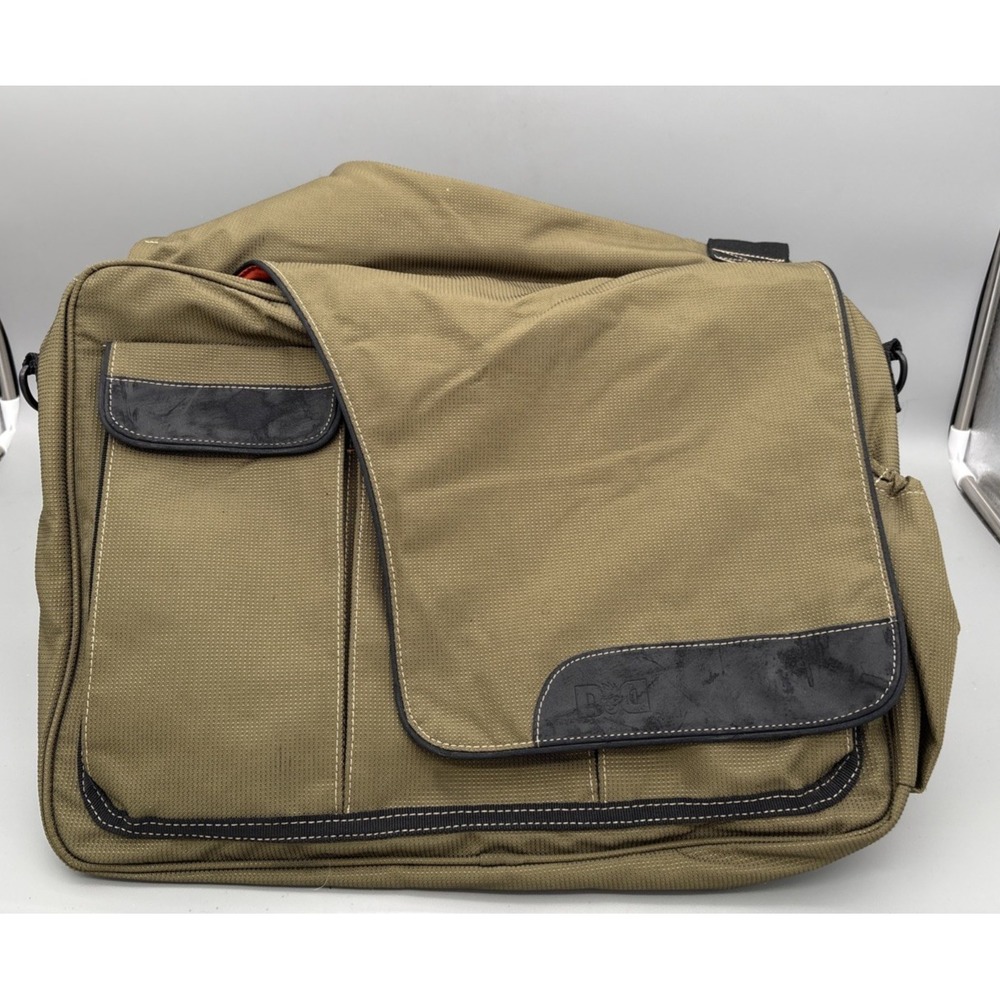 Diaper Dude Messenger Sling Carry Daddy Diaper Bag Dad Sport Chris Pegula Green